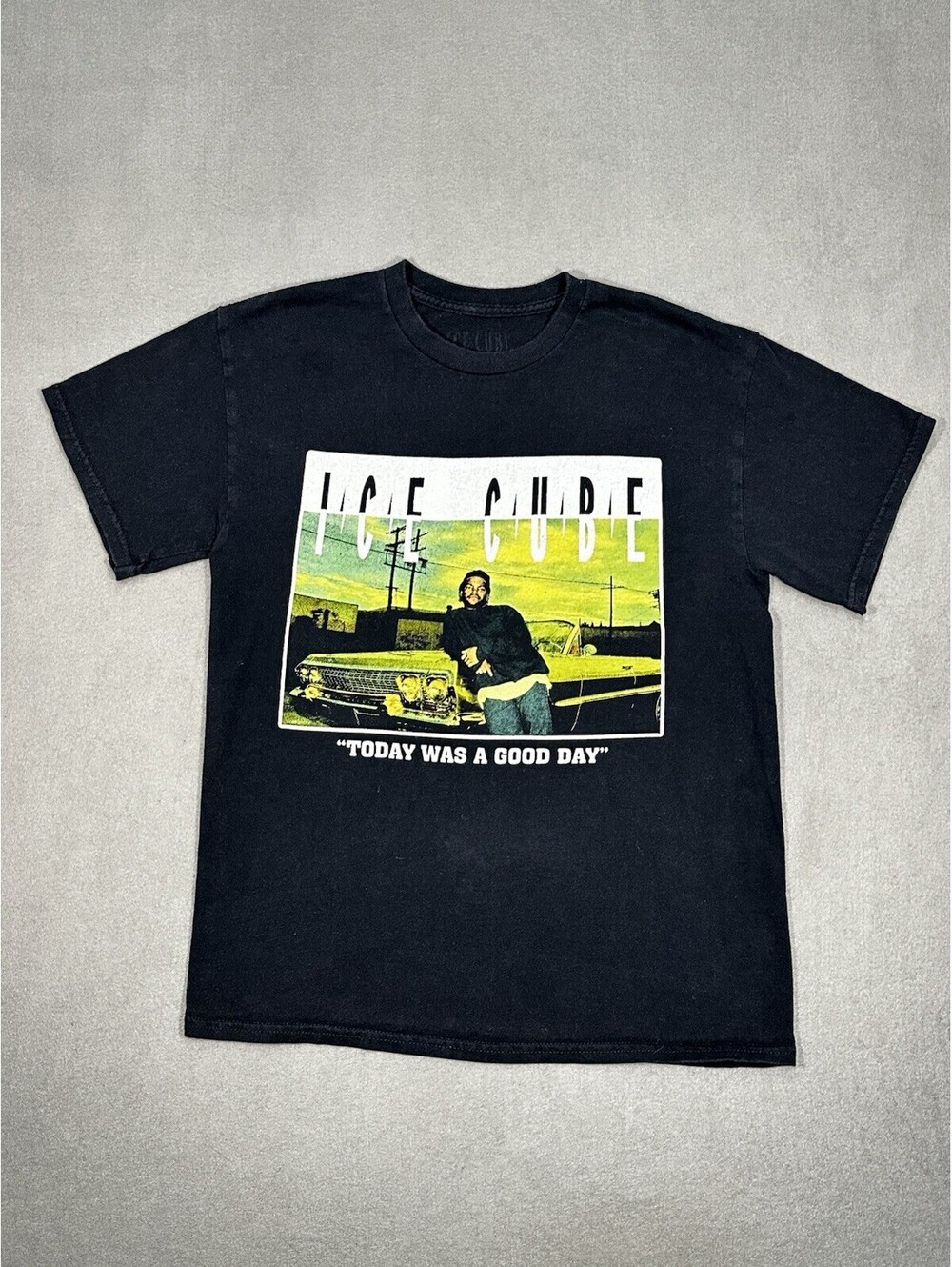 Ice Cube “Today Was a Good Day” Graphic T-Shirt Black Men’s Small Hip Hop Rap